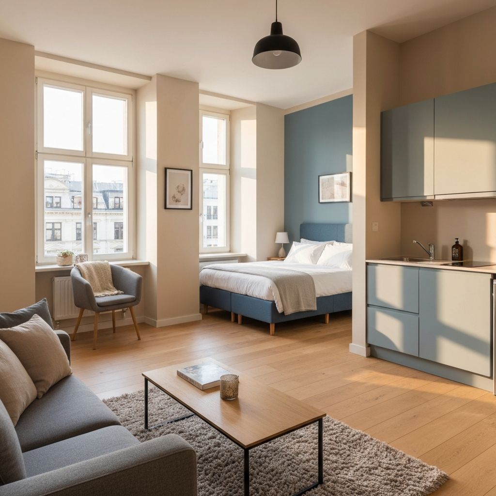 Modern 1-Bedroom Apartment Cozy